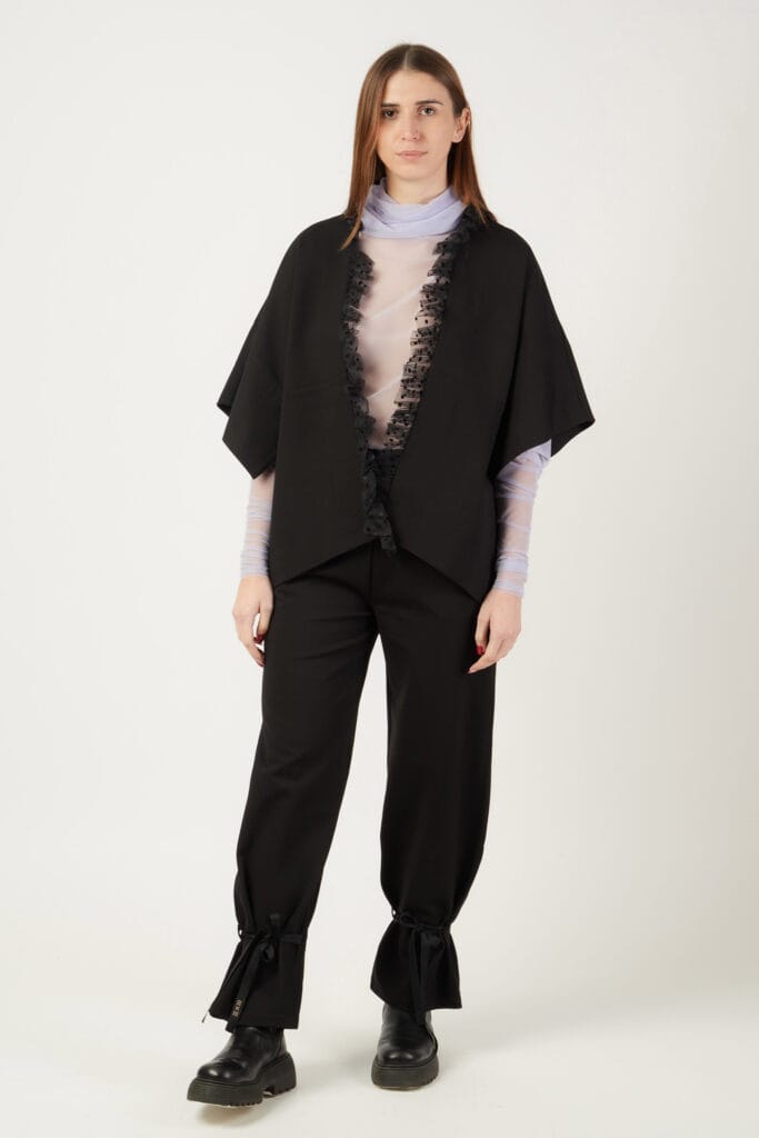 Garment produced by Riccitelli Milano in Italy