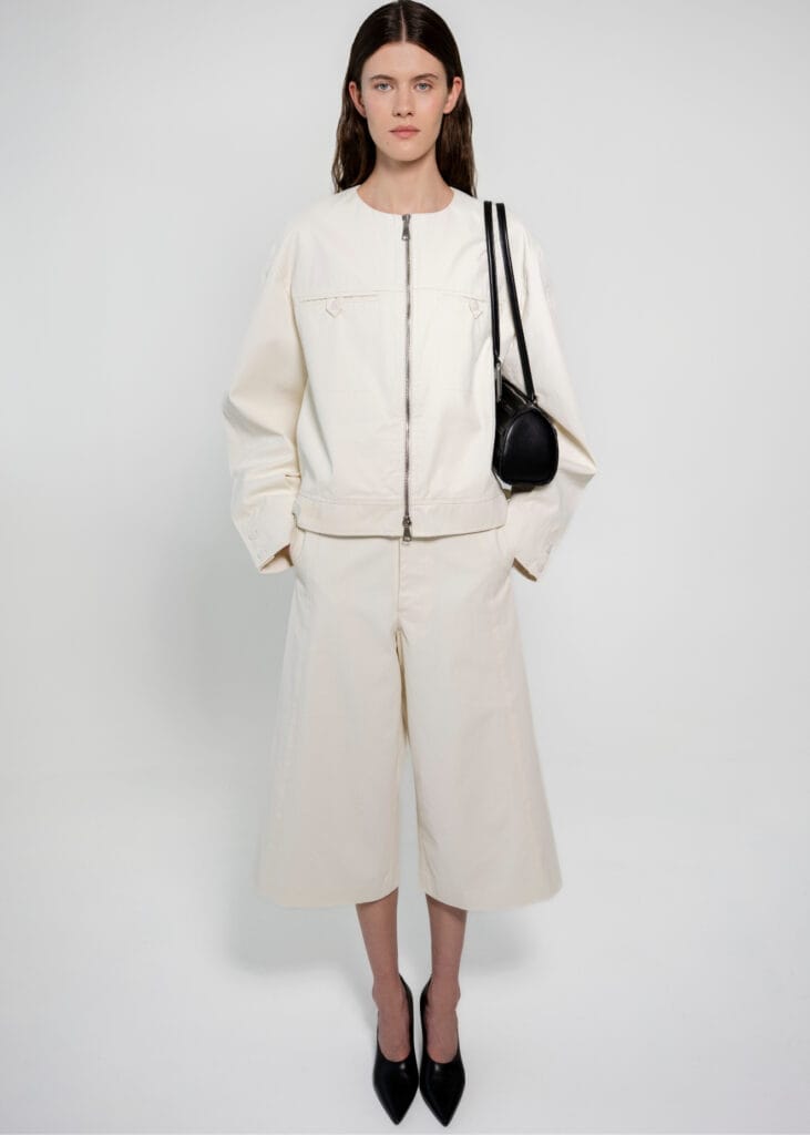 Garment produced by Riccitelli Milano in Italy