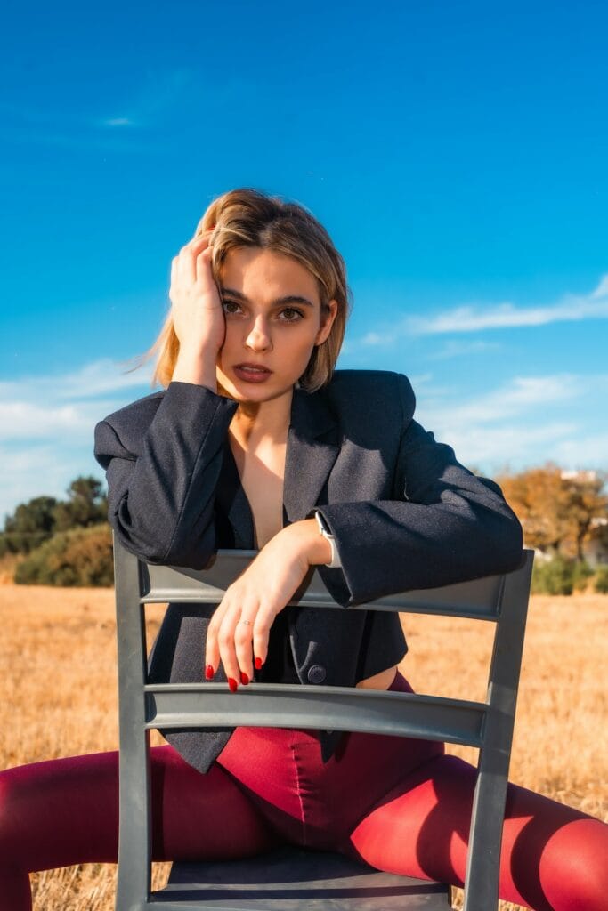 Editorial fashion model, seasonal