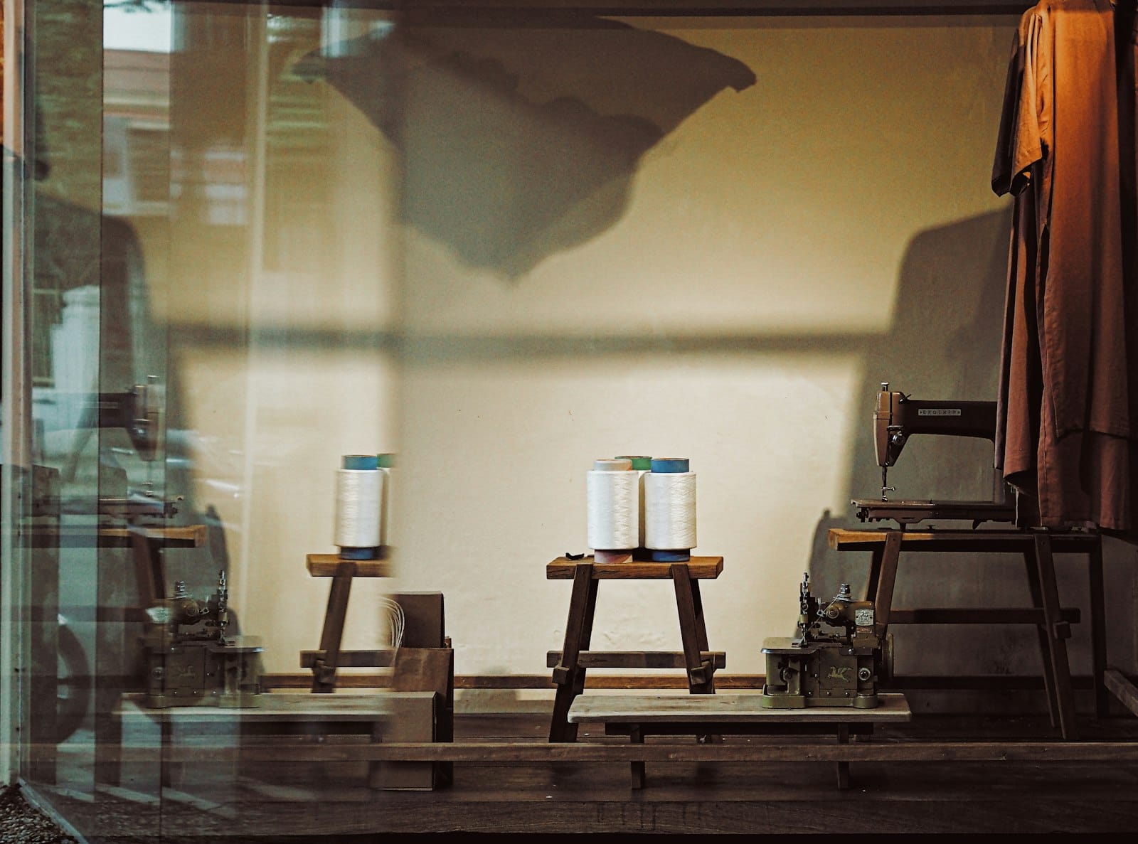 Custom garment construction in an atelier