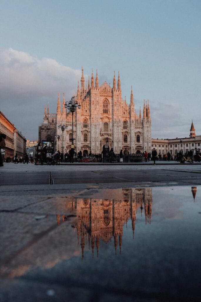 Milan Cathedral and city