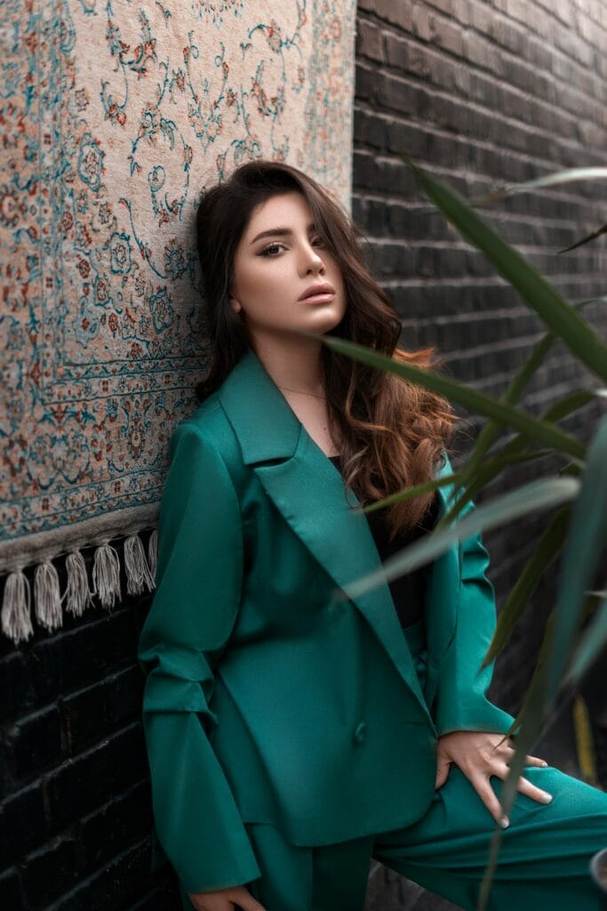 Editorial fashion model, debut collection