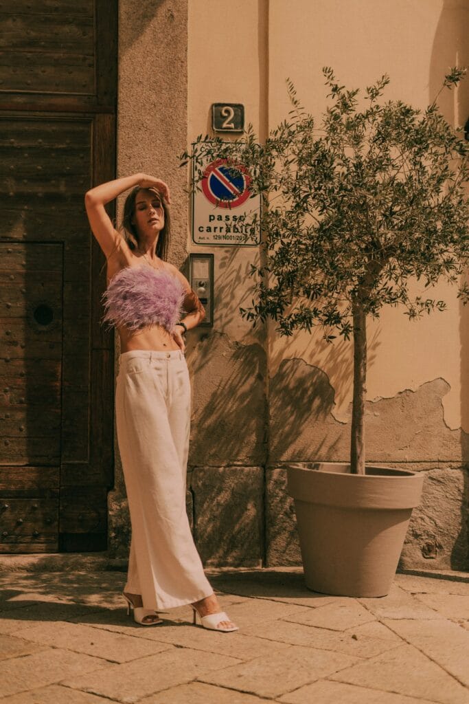 Editorial fashion model, Milan style