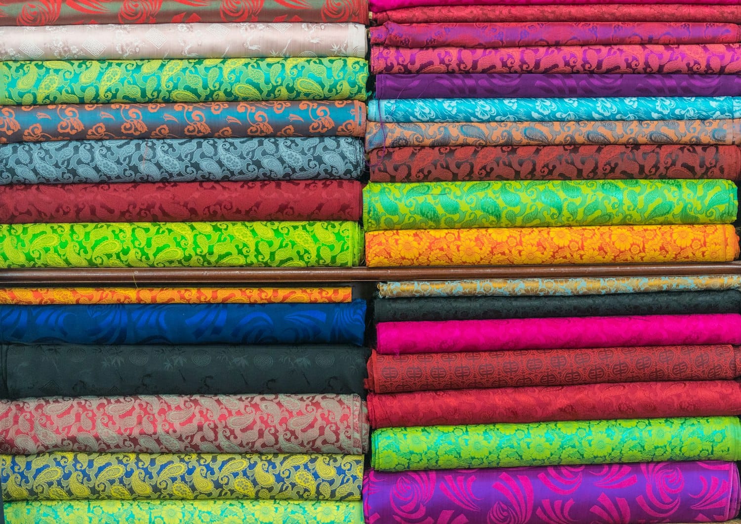 Assorted textiles and materials
